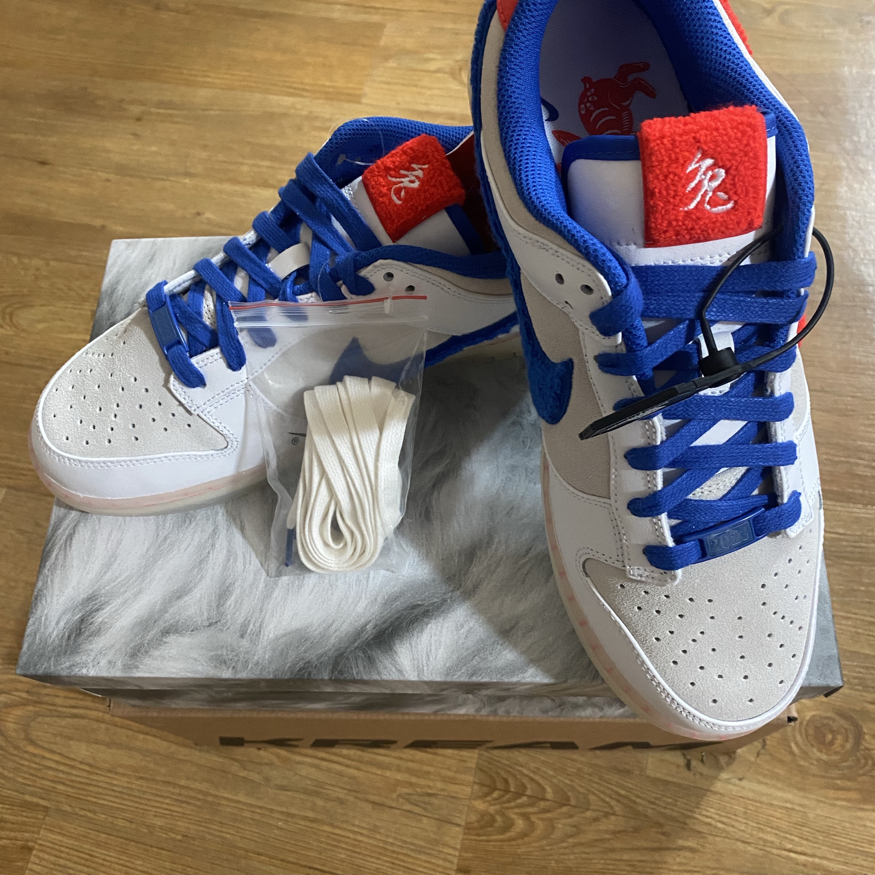 Nike Dunk Low Retro PRM Year of The Rabbit 착용 스타일 - 1