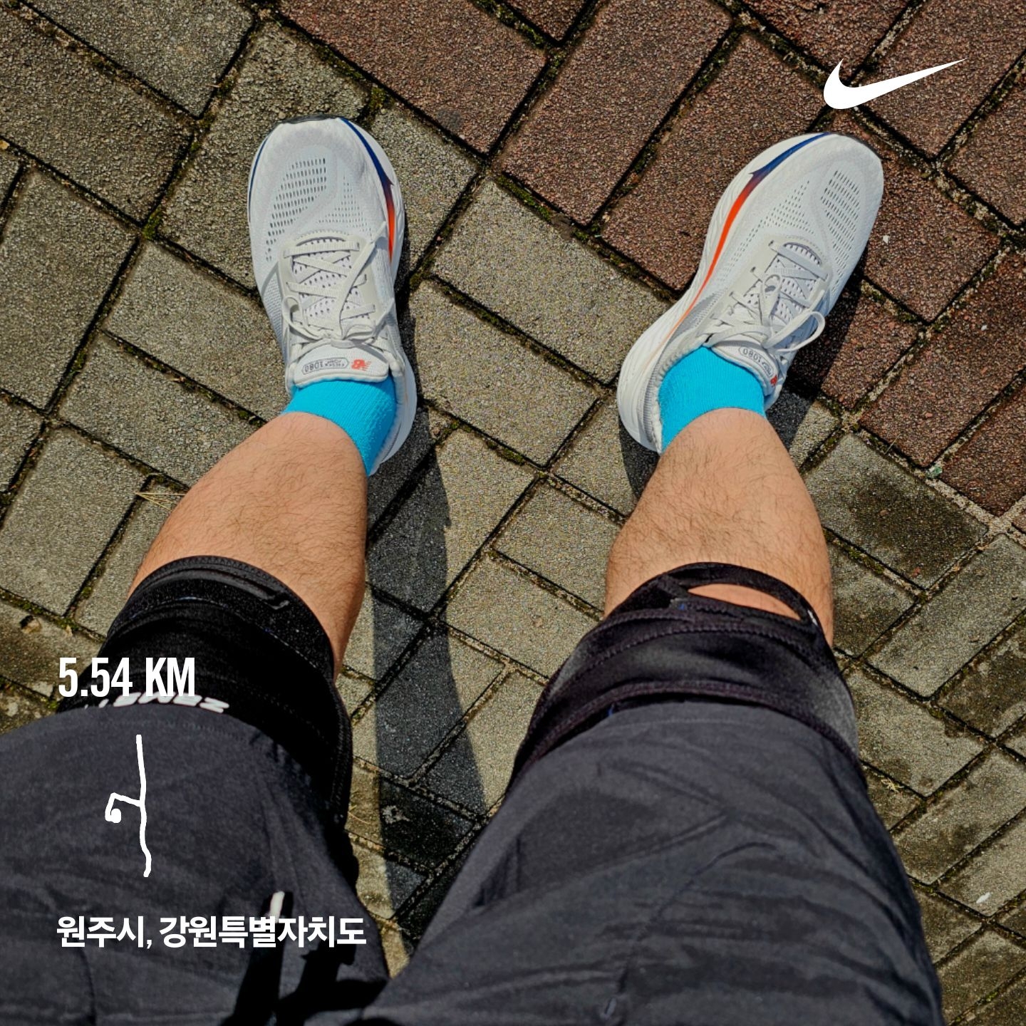 New Balance Fresh Foam X 1080v14 Grey Matter Silver Metallic - 2E Wide 착용 스타일