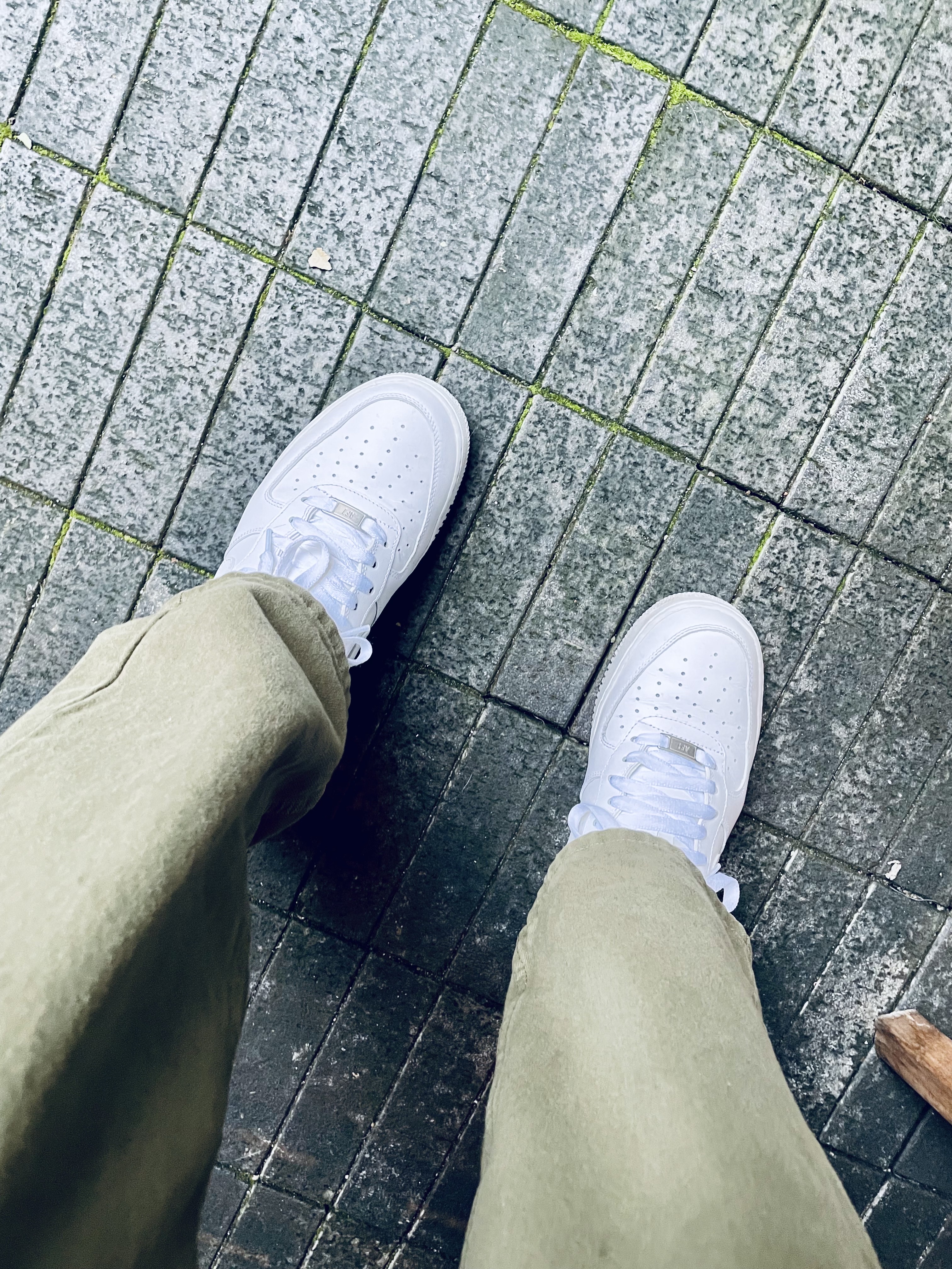 Nike Air Force 1 '07 Low White 착용 스타일
