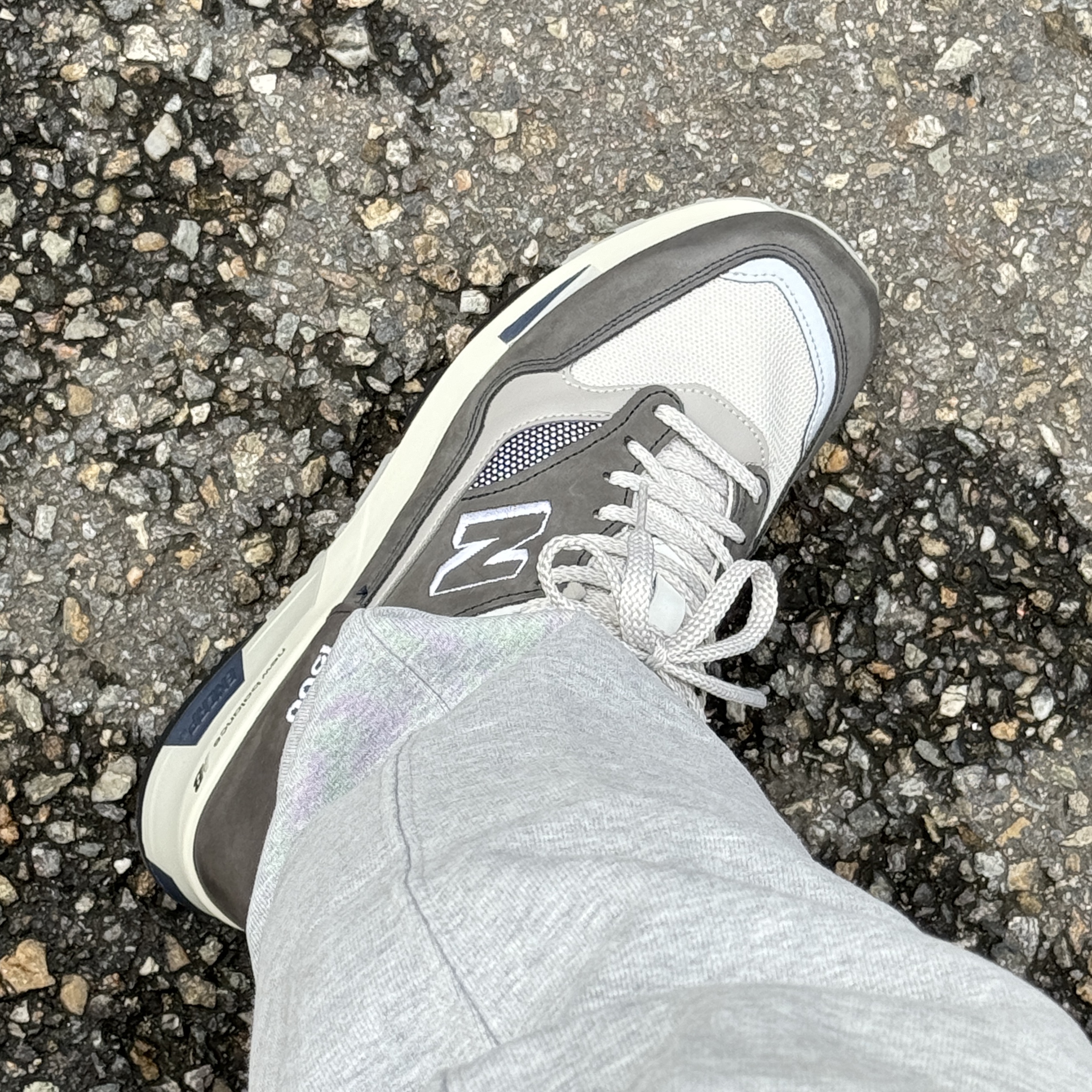 New Balance 1500 Made in UK 35th Anniversary Grey 착용 스타일
