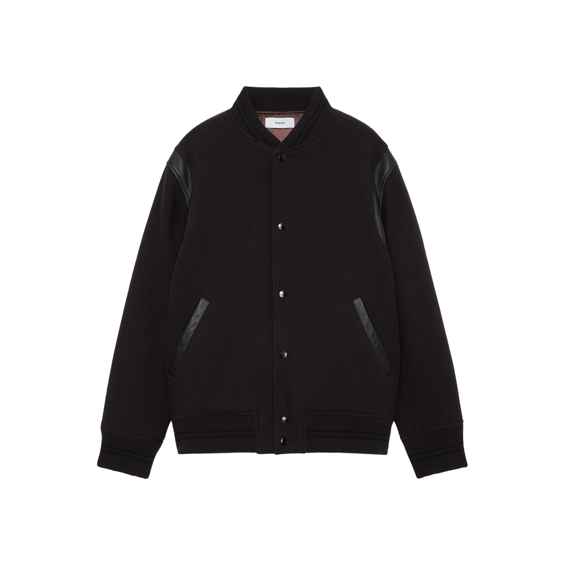 KM4DOTBMK16DB Marka Puffed Award Jacket Dark Brown - 24FW