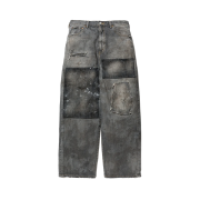 Flagstuff Boro Denim Pants Black - 24FW