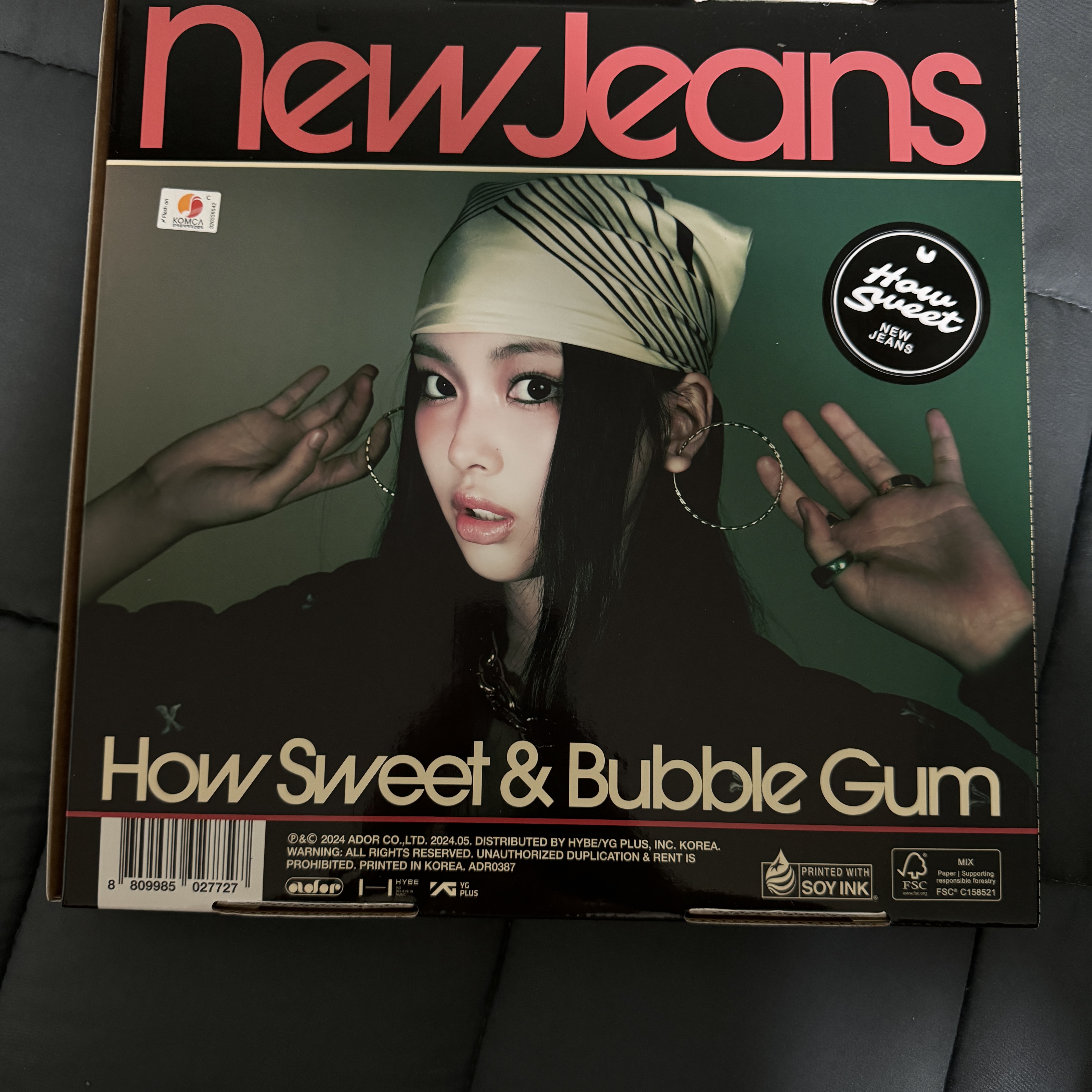 NewJeans How Sweet Standard (Hyein Ver.) 착용 스타일