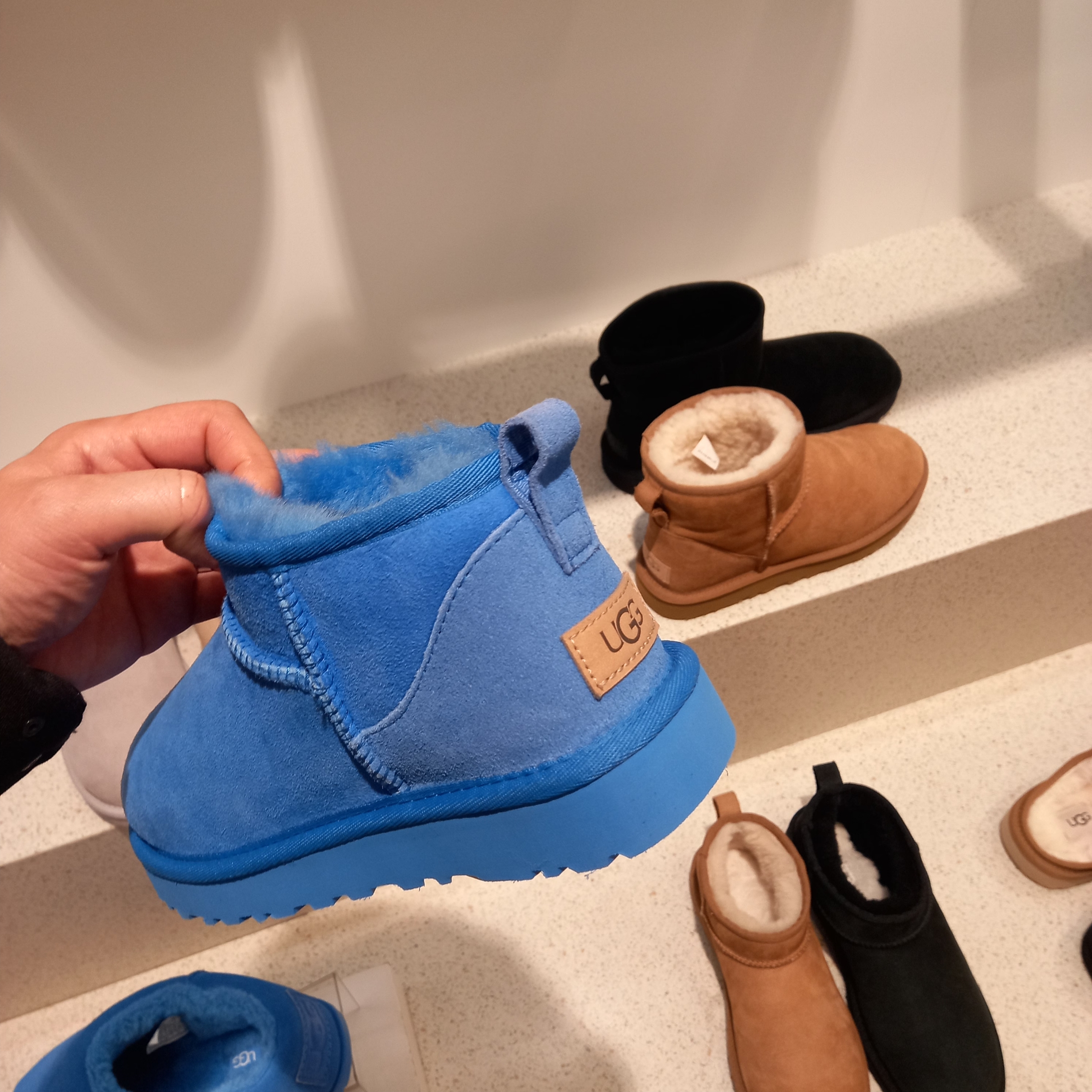 UGG Tasman Slipper Putty, (W) UGG Tasman Slipper Chestnut 착용 스타일 - 6