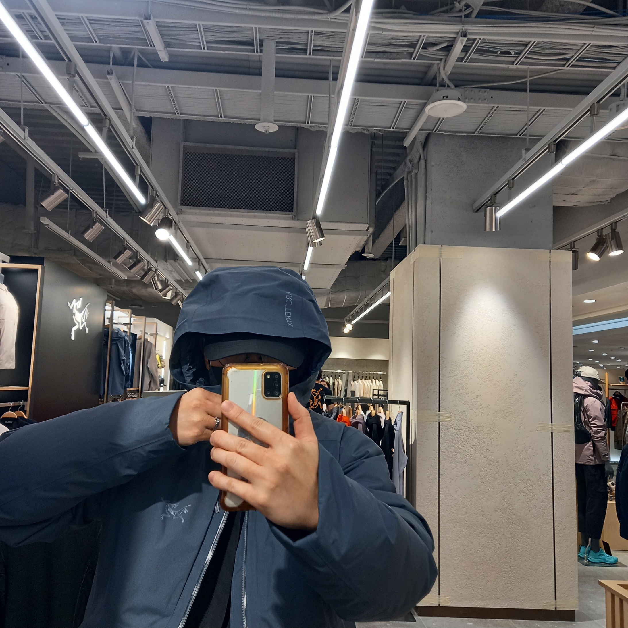 Arc'teryx Ralle Down Parka Dk Stratus, Arc'teryx Cronin Cotton Pants Black ์ฐฉ์ฉ ์คํ์ผ - 6