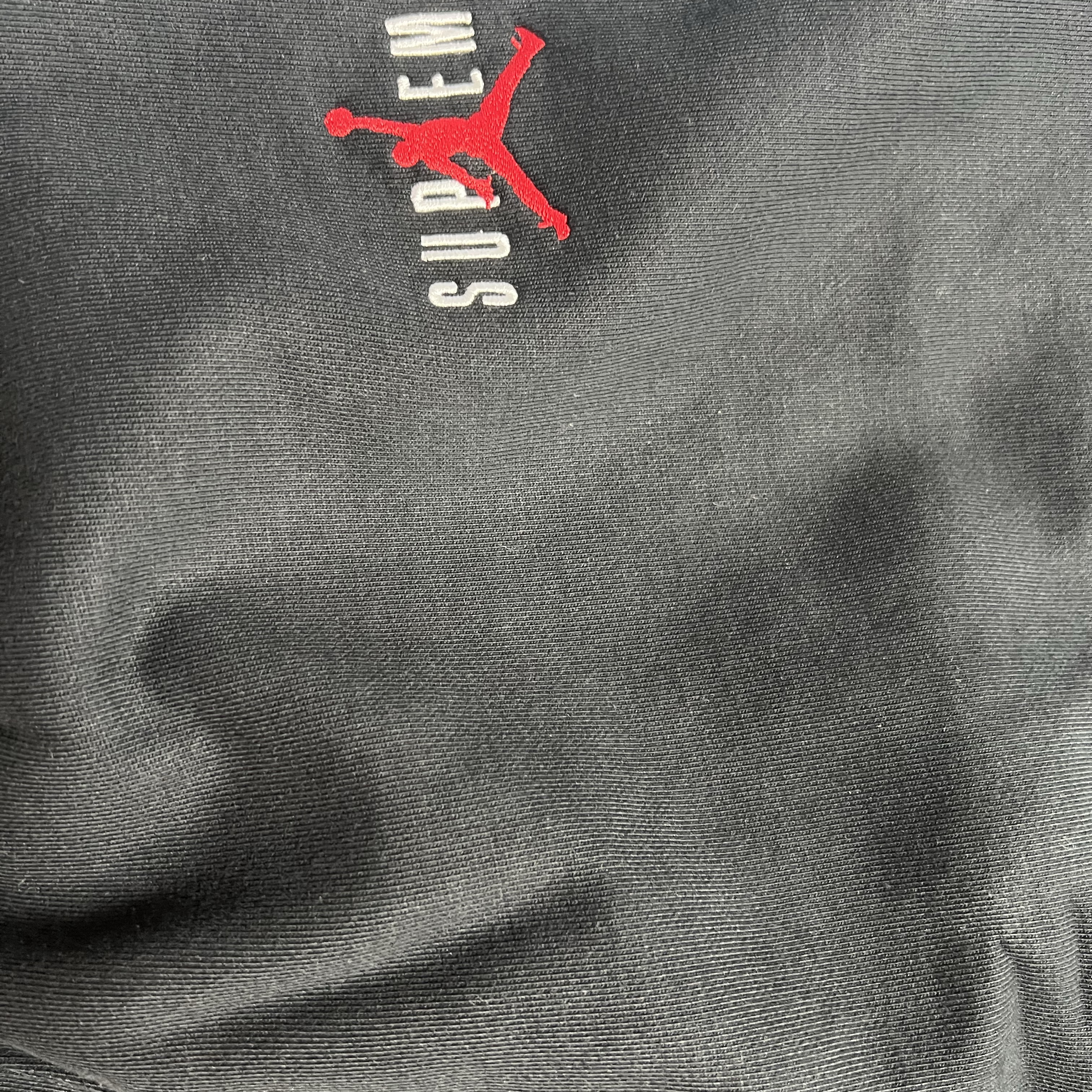 Supreme x Jordan Sweatpants Black - 24FW 착용 스타일