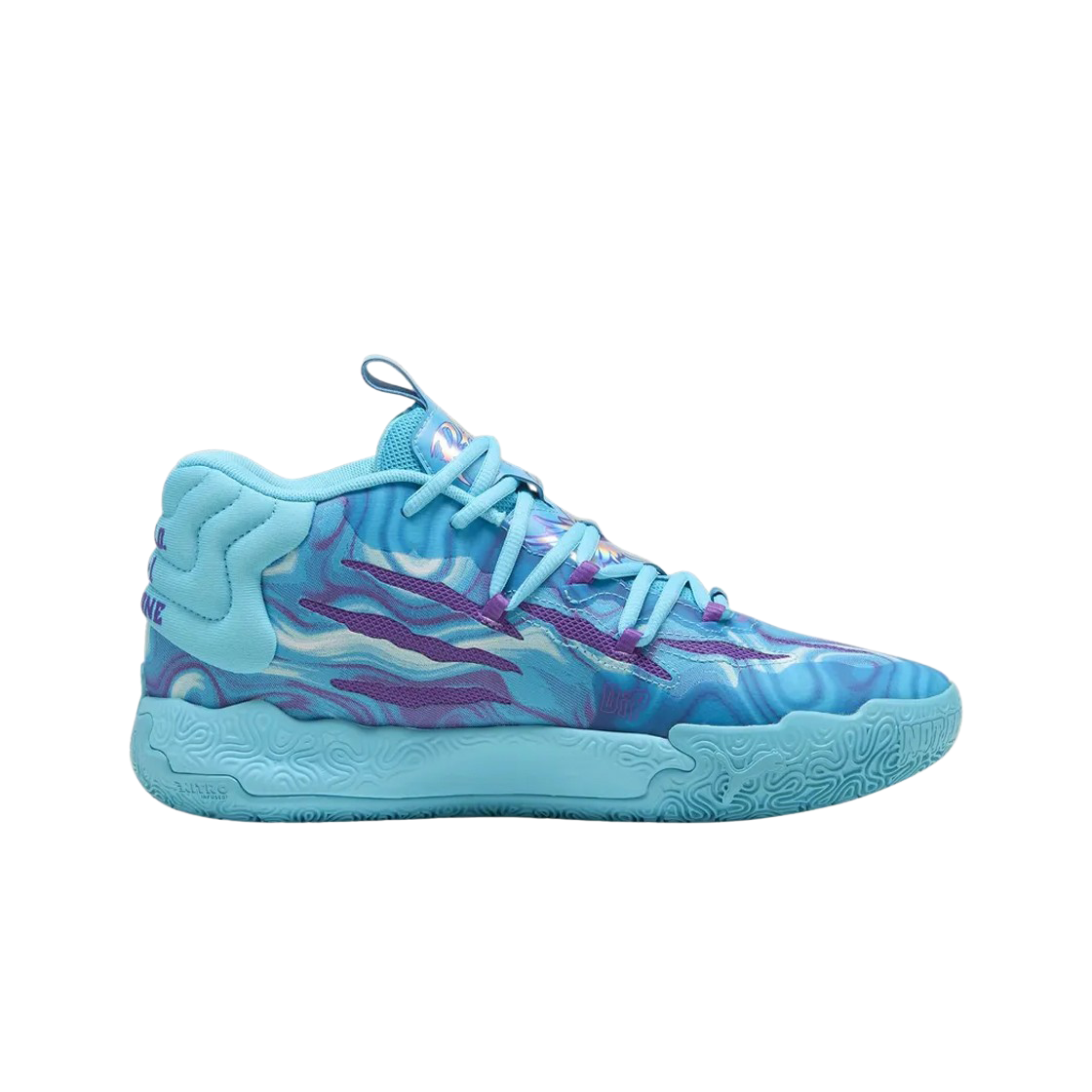 푸마 MB.03 CLT 베스킷볼 슈즈 일렉트릭 페퍼민트(Puma MB.03 CLT Basketball Shoes Electric Peppermint)