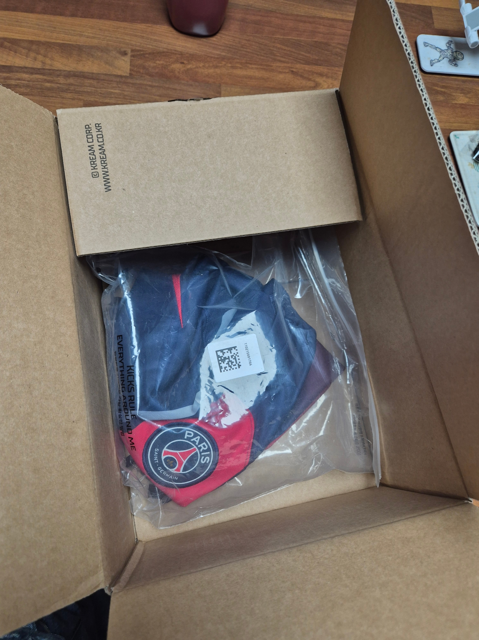 Nike Paris Saint-Germain 2023/24 Dri-Fit Stadium Home Jersey Midnight Navy (Non Marking Ver.) 착용 스타일 - 2