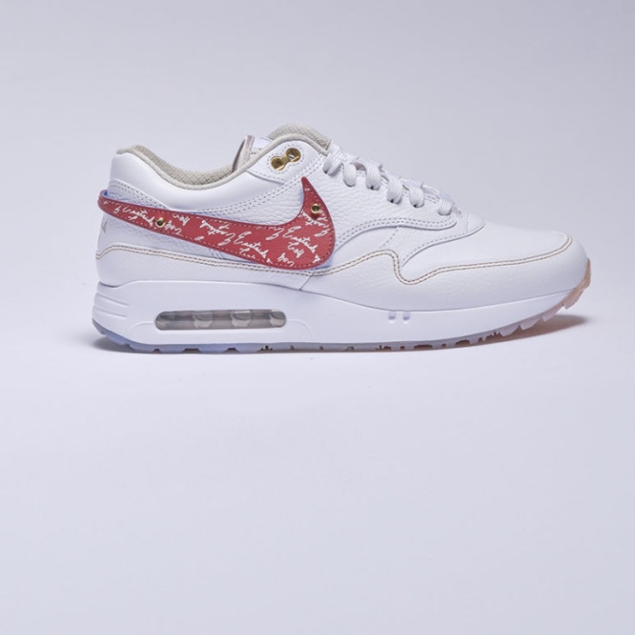 Nike x Eastside Golf  Air Max 1 '86 OG Golf White Metallic Gold 착용 스타일 - 4