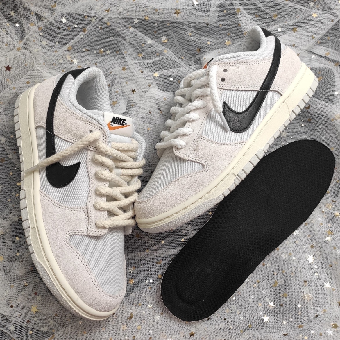 (GS) Nike Court Borough 2 White Aura 착용 스타일 - 2