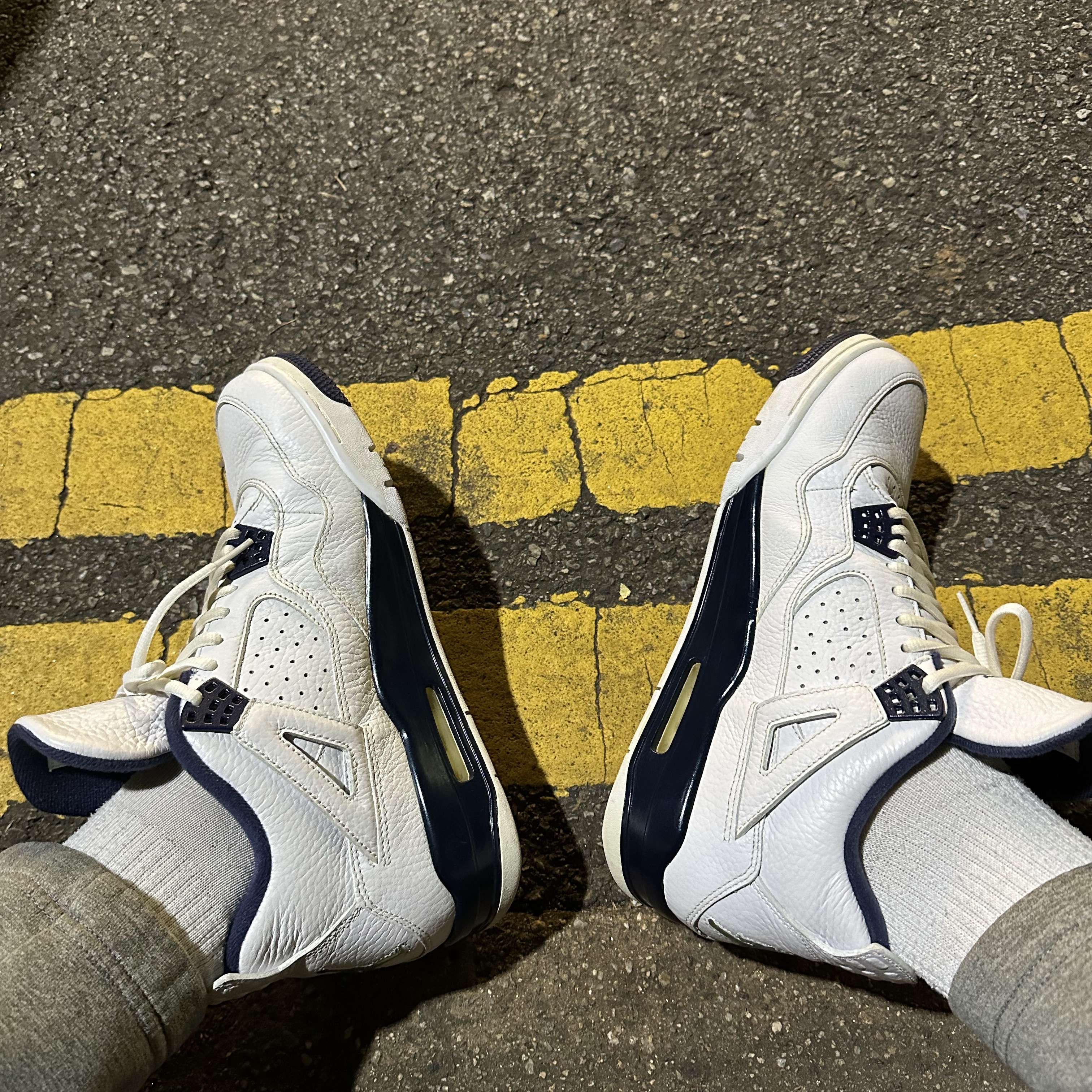 Jordan 4 Retro Columbia 2015 착용 스타일 - 2