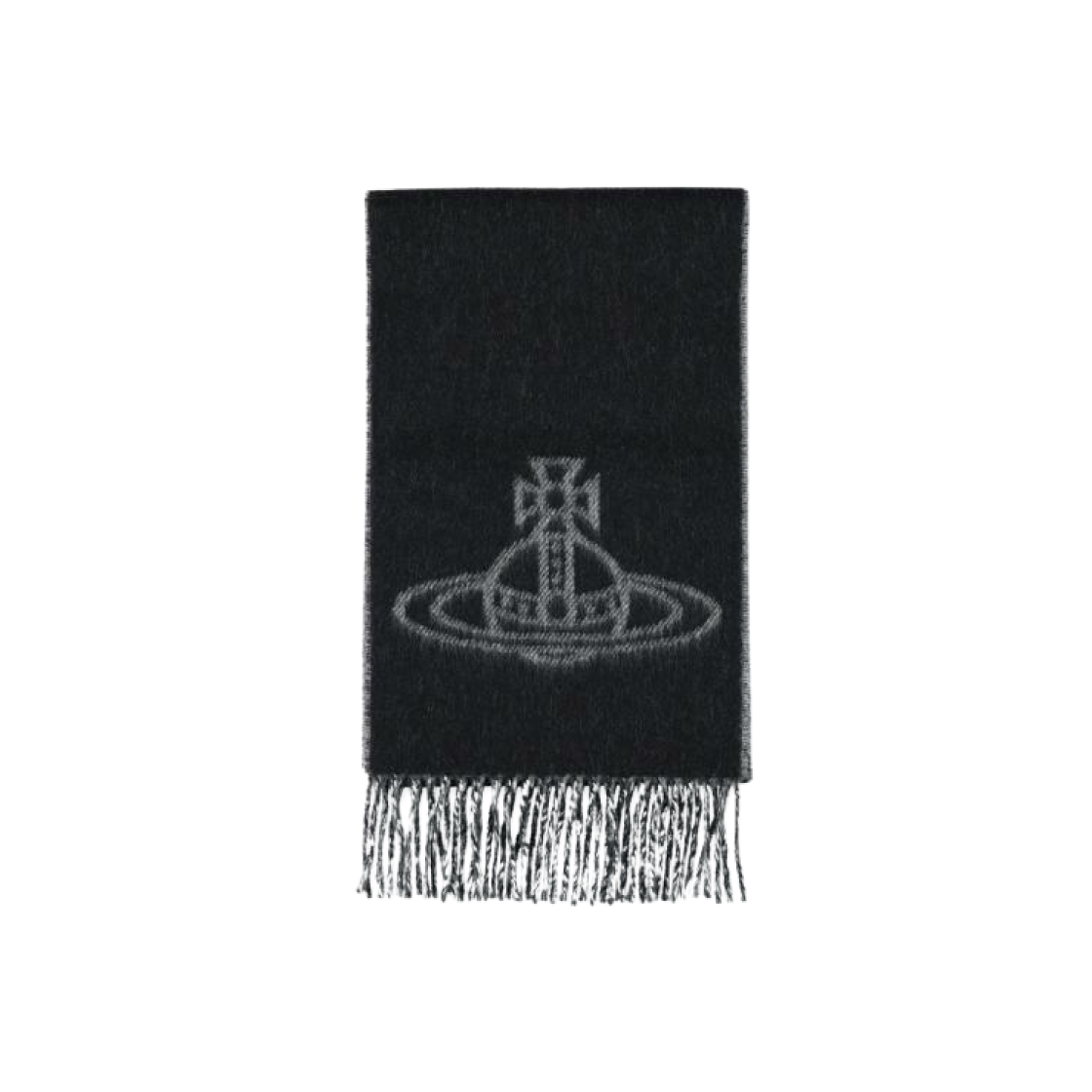 【Vivienne Westwood】 (W) Double Logo Scarf Off White Brown Vivienne Westwood Logo Scarf Off White | Mainline Menswear