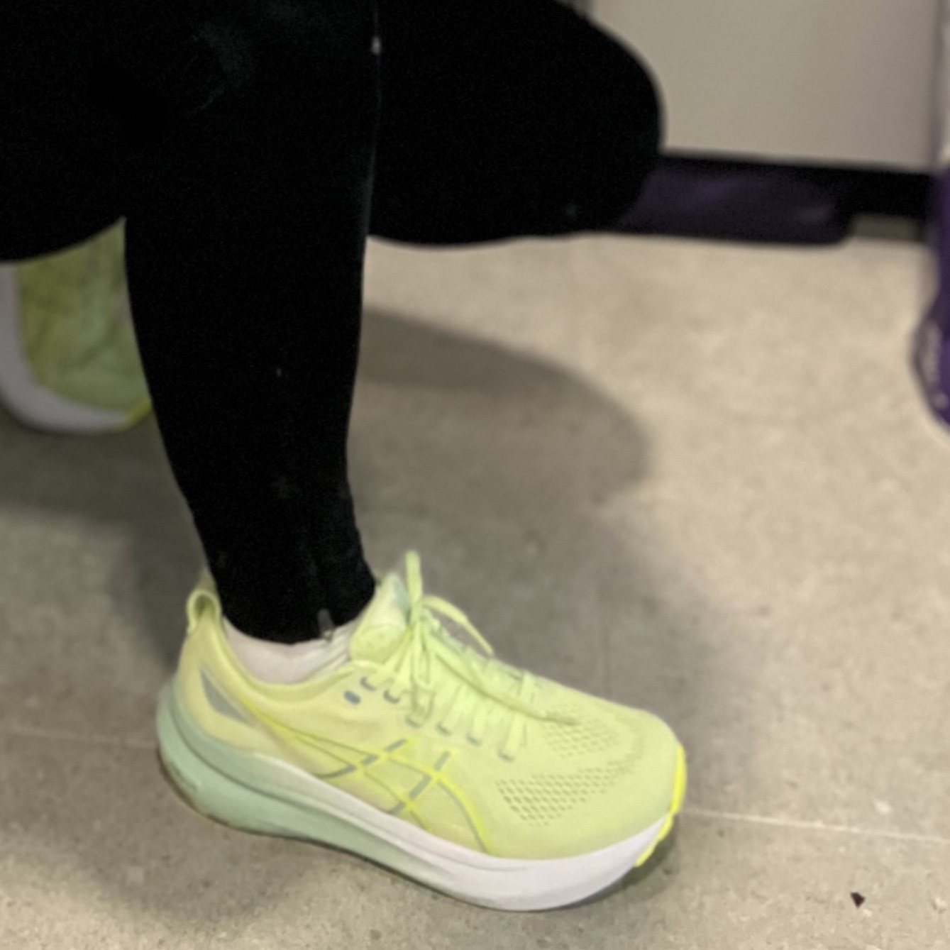 (W) Asics Gel-Kayano 31 Cool Matcha Celadon 착용 스타일