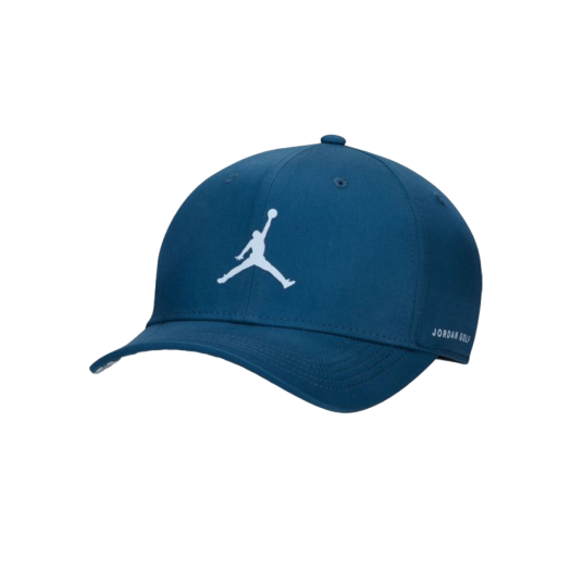 Jordan Adjustable Unstructured Golf Rise Cap Blue