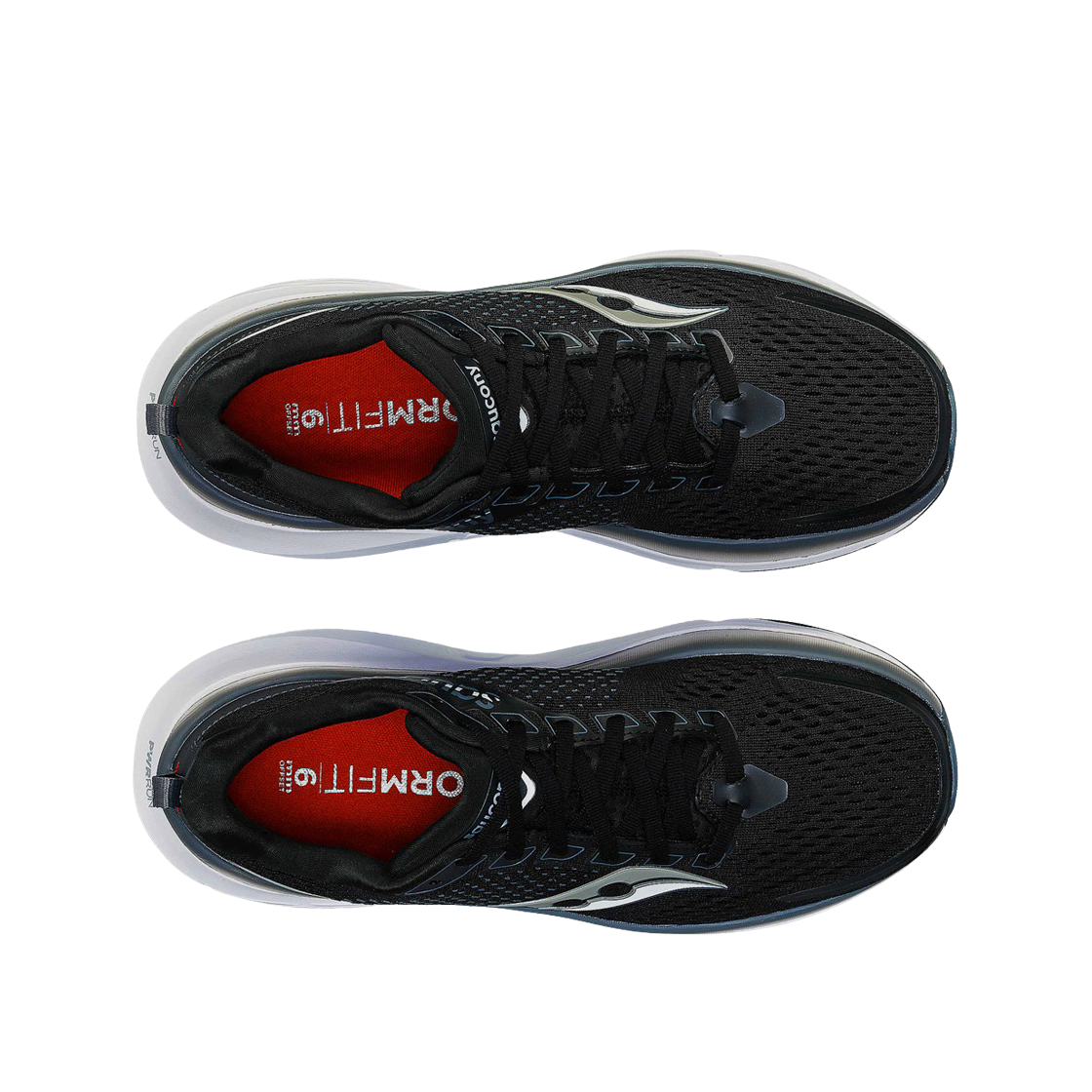 써코니 가이드 17 와이드 블랙 화이트(Saucony Guide 17 Wide Black White) - 2