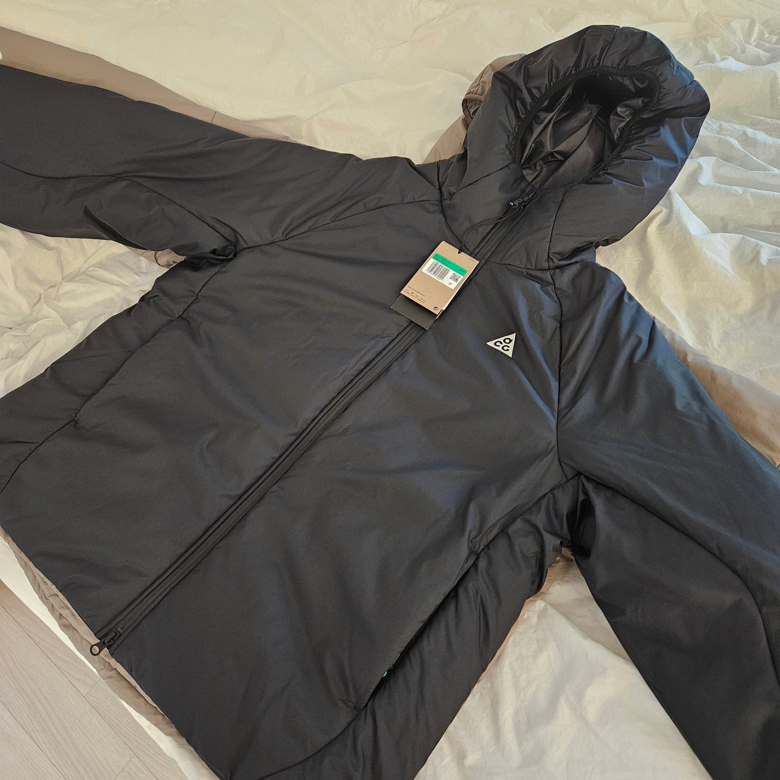 Nike ACG Rope De Dope Primaloft Therma-Fit Jacket Black Summit White - Asia 착용 스타일 - 1