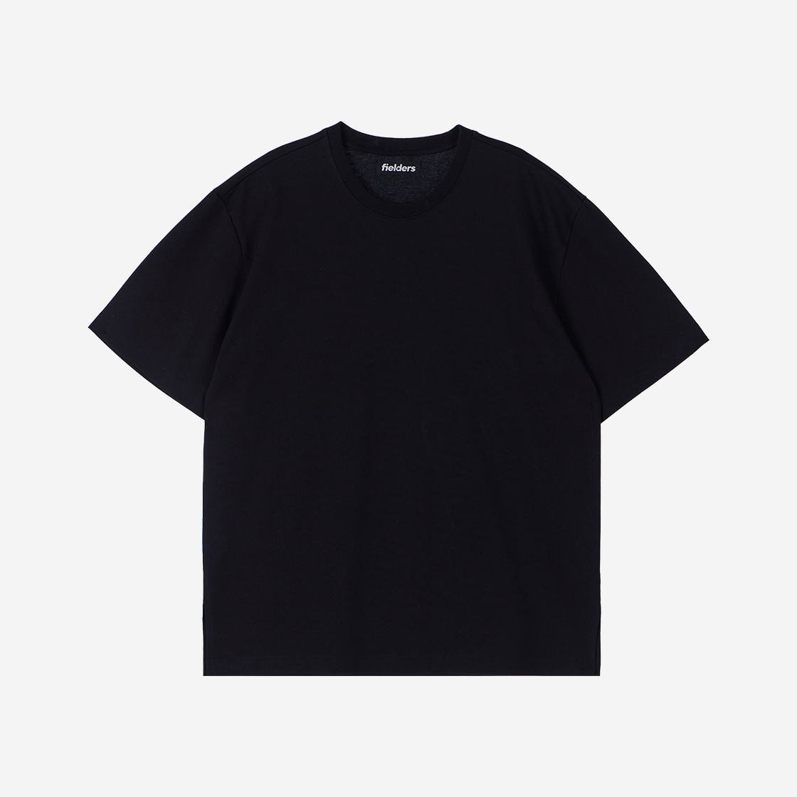필더스 데일리 에센셜 베이직 티셔츠 블랙(Fielders Daily Essential Basic T-Shirt Black) - 2