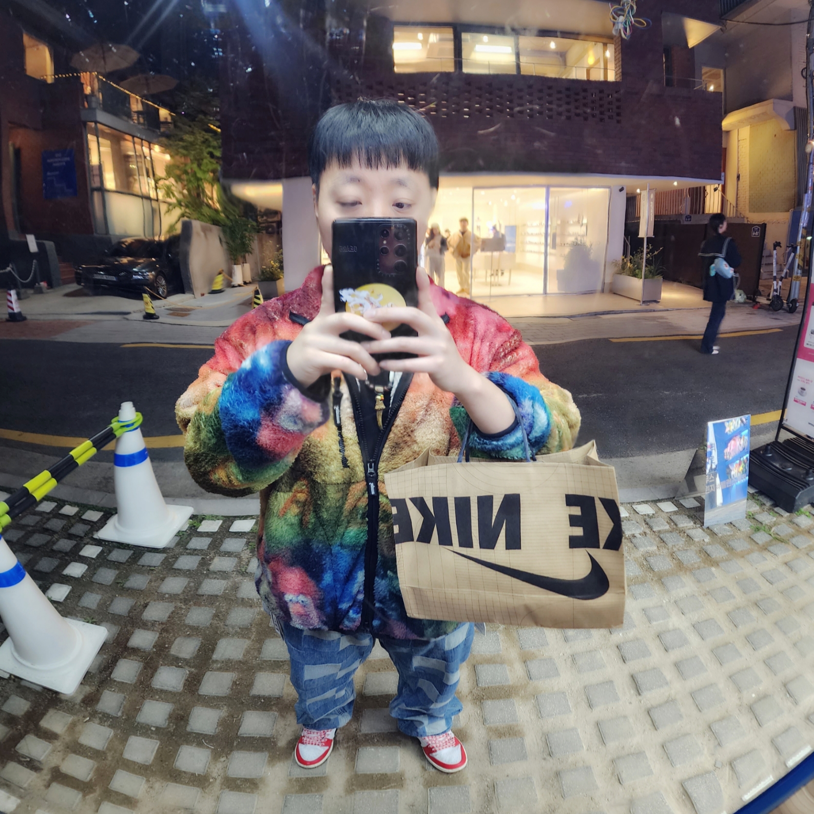 Supreme Muppets Fleece Jacket Multicolor - 24SS 착용 스타일 - 2