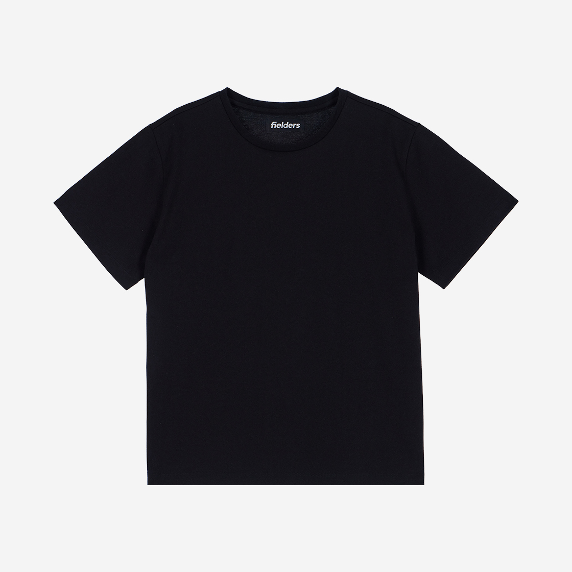 필더스 여성 에센셜 베이직 티 블랙(Fielders Woman Essential Basic T-Shirts Black) - 2