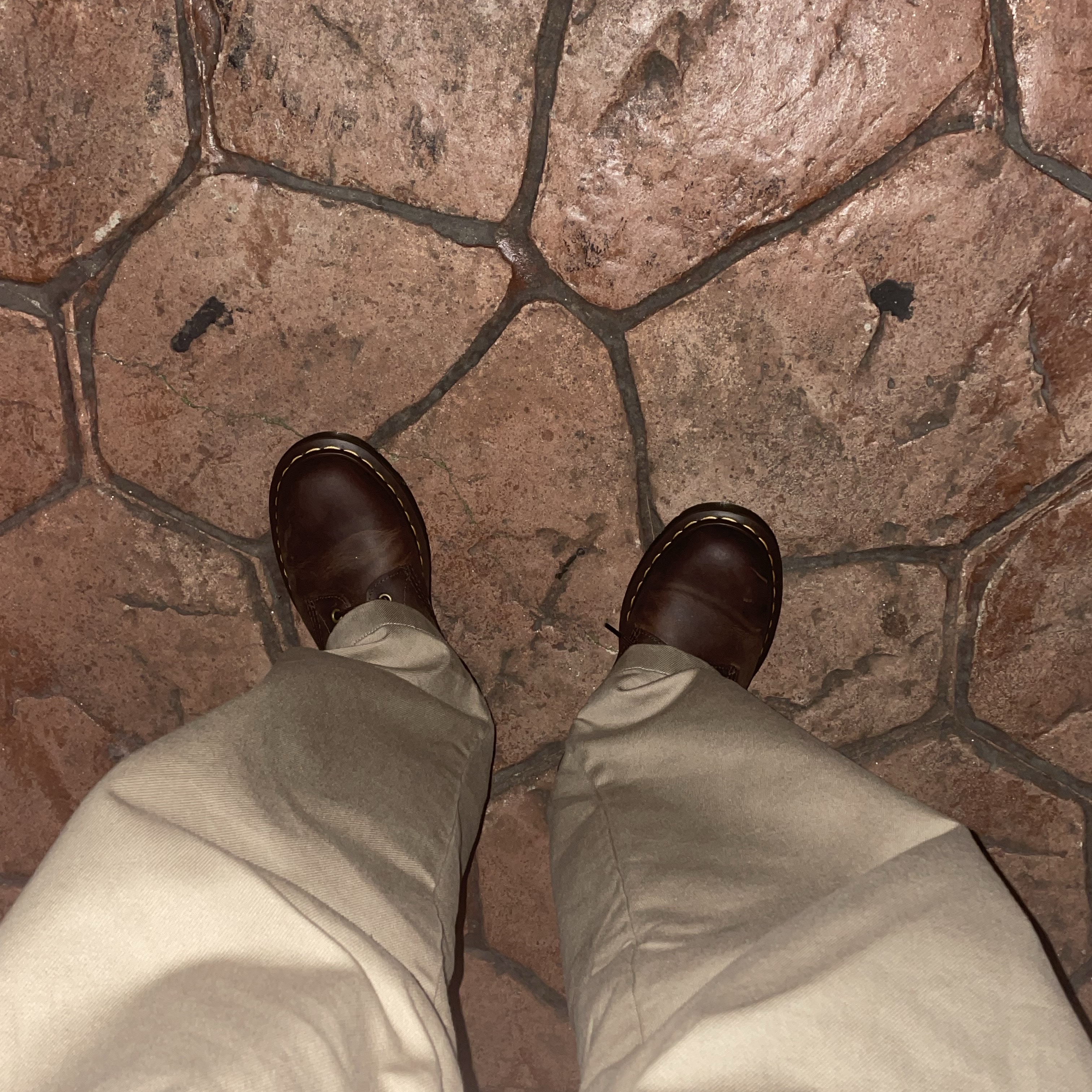 Dr. Martens 1460 Crazy Horse Brown 착용 스타일
