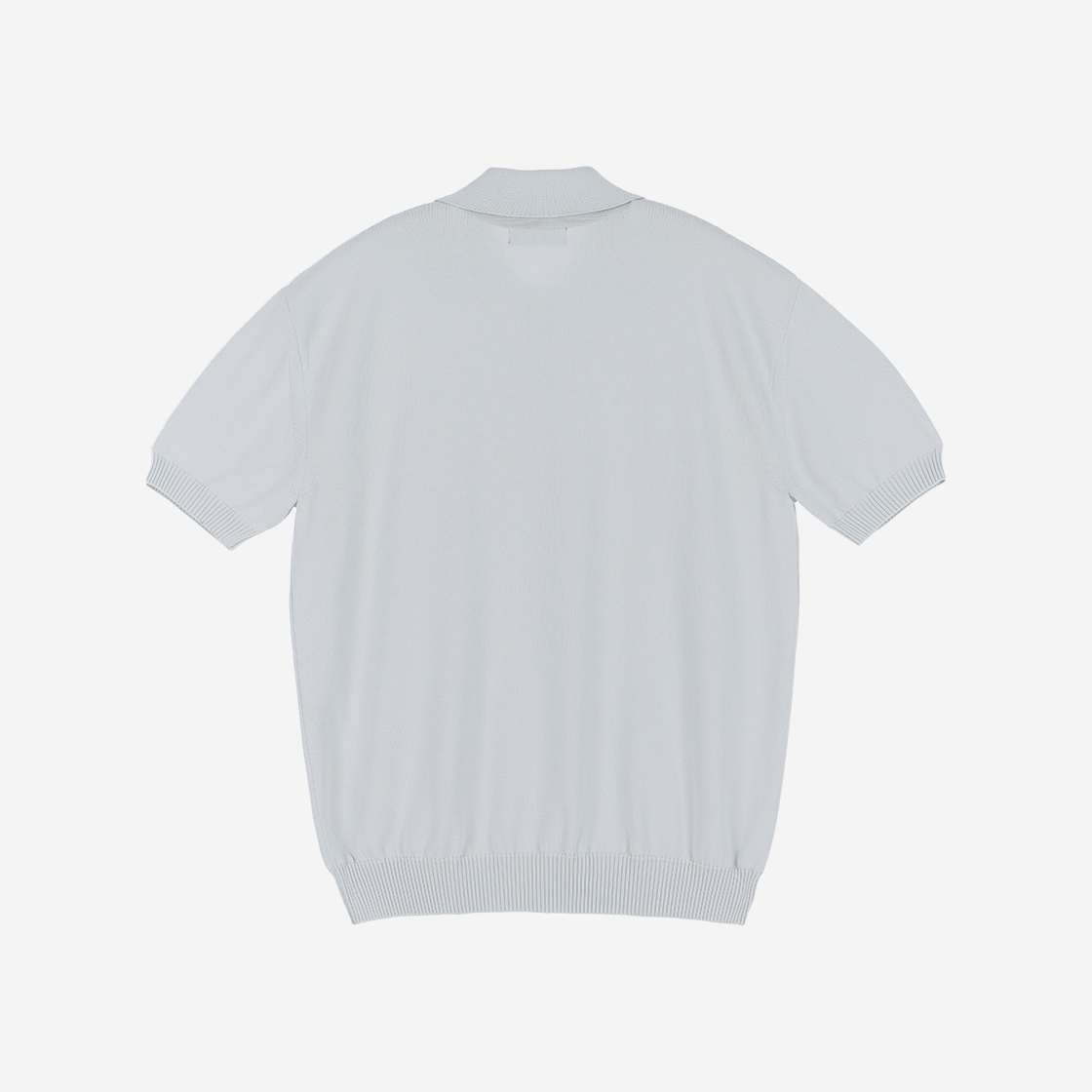 필더스 스탠다드 버튼 카라 하프 니트 스카이 블루(Fielders Standard Button Collar Half Knit Skyblue) - 3