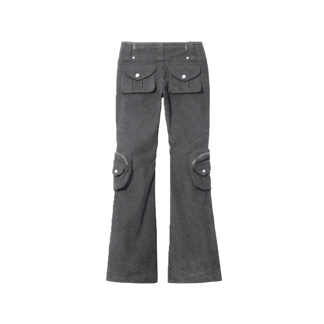 [KREAM 단독] 본네 우먼 코듀로이 포켓 팬츠 그레이([KREAM 단독] Bonnae Women Corduroy Pocket Pants Gray) - 2