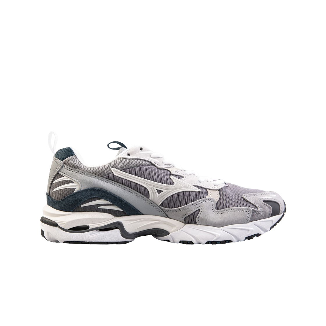 D1GA222607 Mizuno Wave Rider 10 Premium Iron Gate Lunar Rock