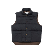Woolrich Nylon Padded MT Vest Charcoal - 24FW