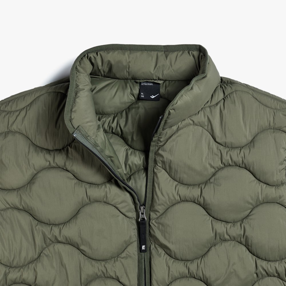 프로-스펙스 에어웨이브 패딩자켓 카키(PRO-SPECS Air-Wave Padding Jacket Khaki) - 4
