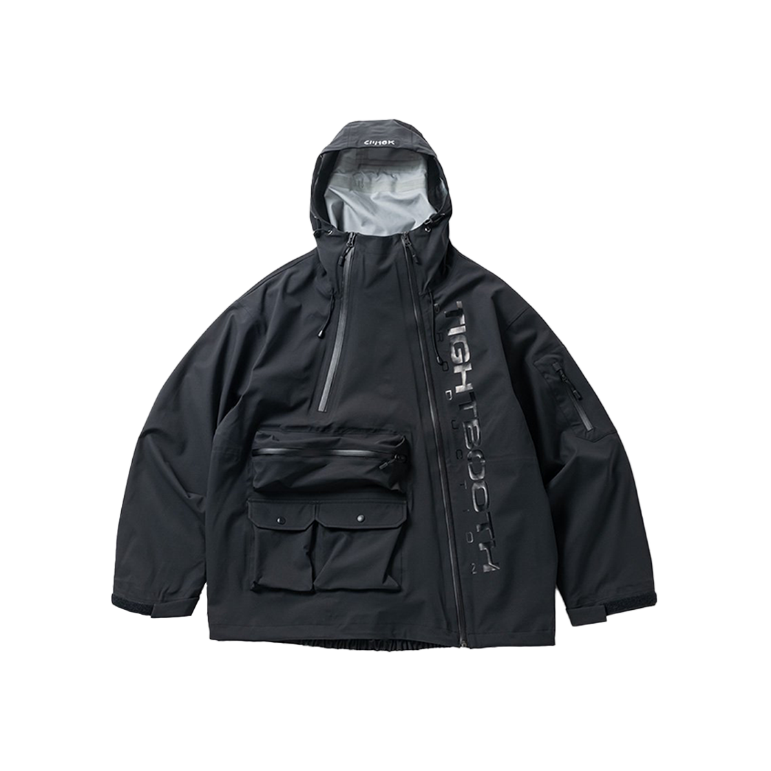 타이트부스 3 레이어 마운틴 파카 블랙 - 24FW(Tightbooth 3 Layer Mountain Parka Black - 24FW)