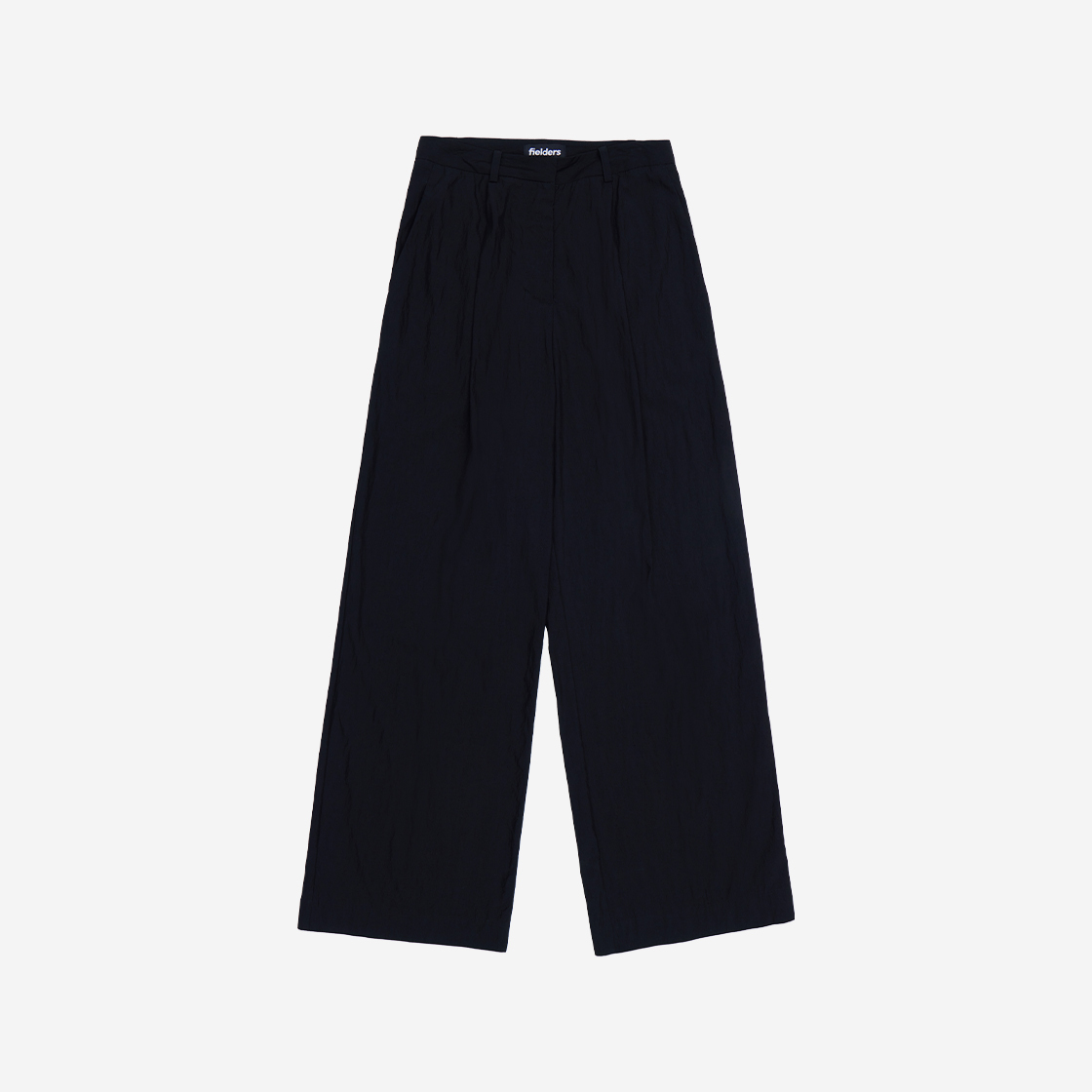 필더스 여성 원턱 와이드 팬츠 블랙(Fielders Woman One-Tuck Wide Pants Black) - 2