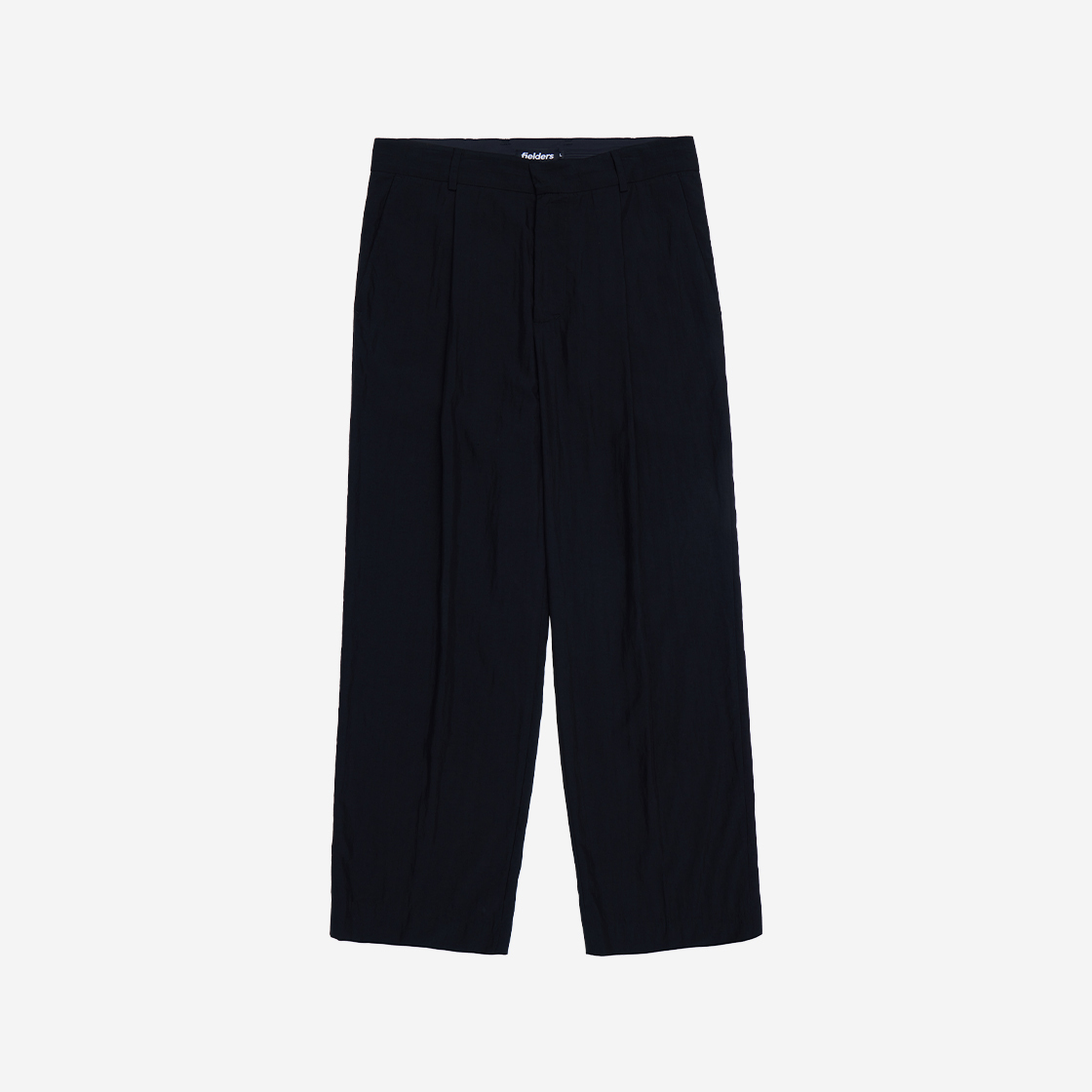 필더스 원턱 와이드 팬츠 블랙(Fielders One Tuck Wide Pants Black) - 2
