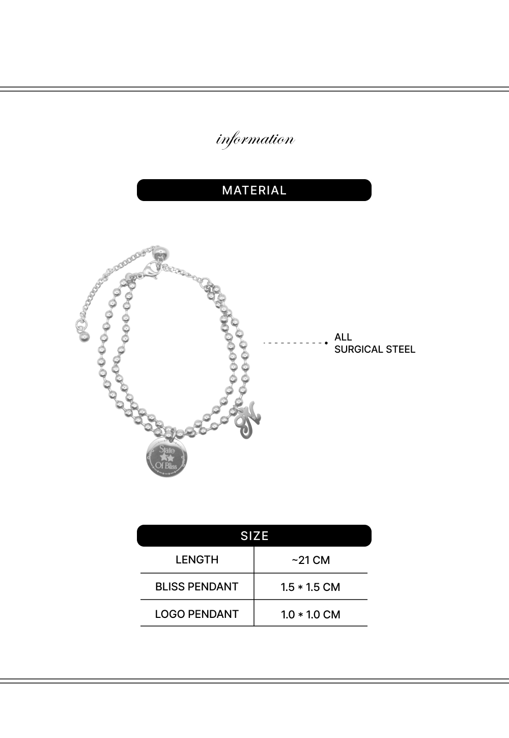 [韓国人気ジュエリー] nff bliss coin bracelet-silver 엔프프 블리스 코인 브레이슬릿 실버 | Nff | KREAM