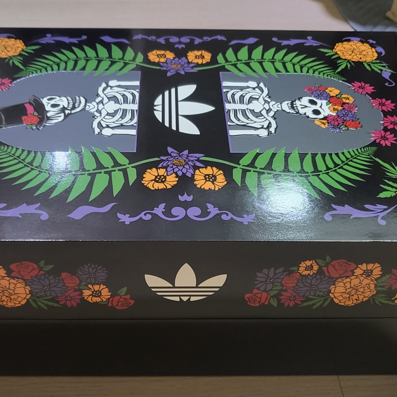 Adidas Samba OG Core Black Off White 착용 스타일 - 2