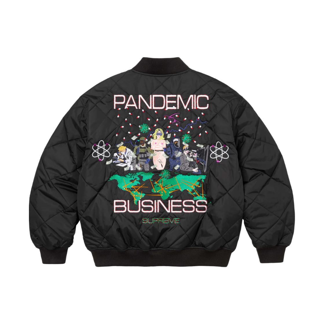 Supreme AOI Nylon Bomber Jacket 