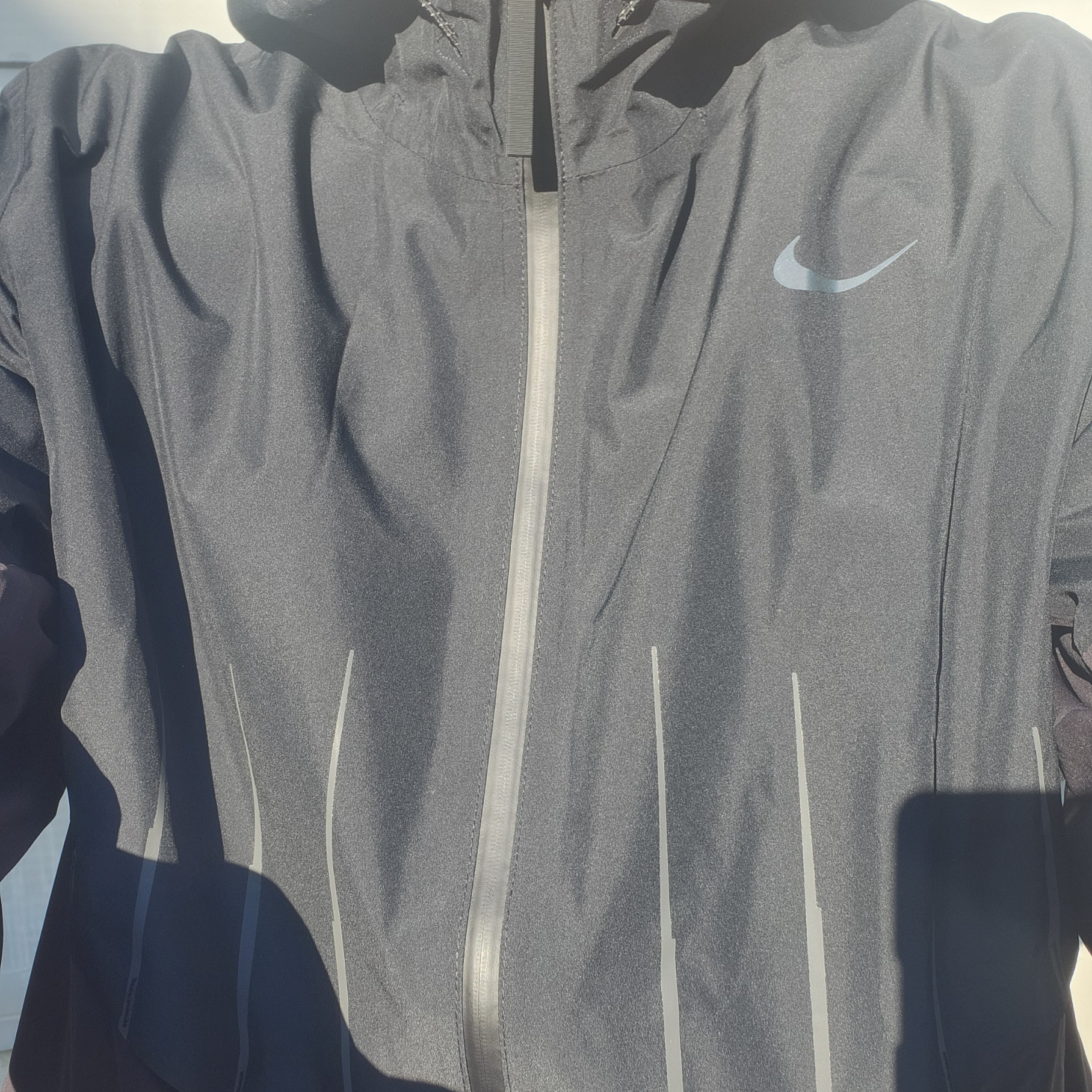 Nike Storm-Fit ADV Running Division Aerogami Running Jacket Black - Asia 착용 스타일