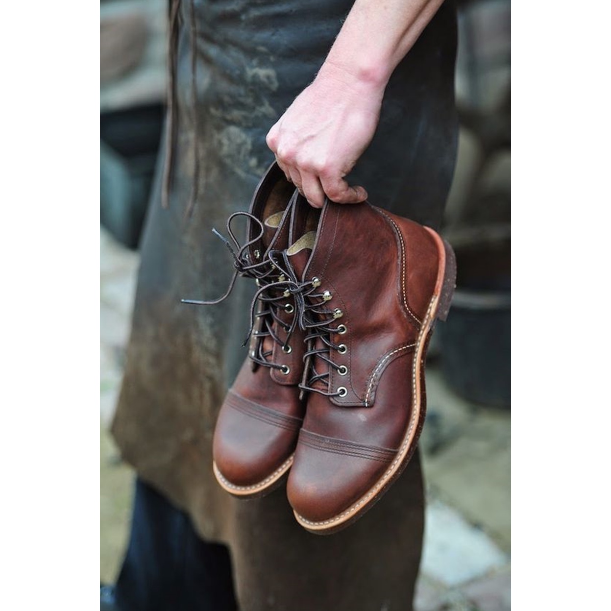 Red Wing 6 Inch Classic Moc Toe 1907 Copper Rough & Tough - D, Red Wing 6 Inch Classic Moc Toe 875 Oro Legacy - D 착용 스타일 - 6