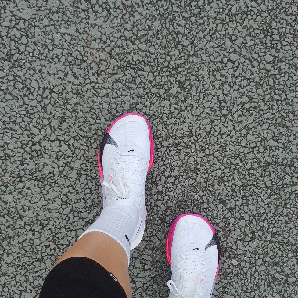 (W) Nike Air Zoom Alphafly Next% 3 Hyper Pink 착용 스타일