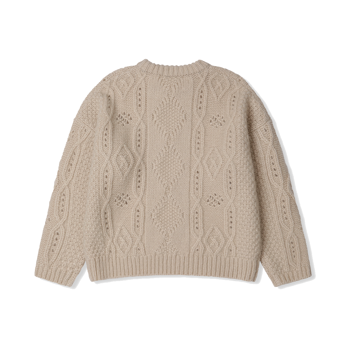 프리터 니들 케이블 니트 베이지(Fritur Needle Cable Knit Beige) - 2