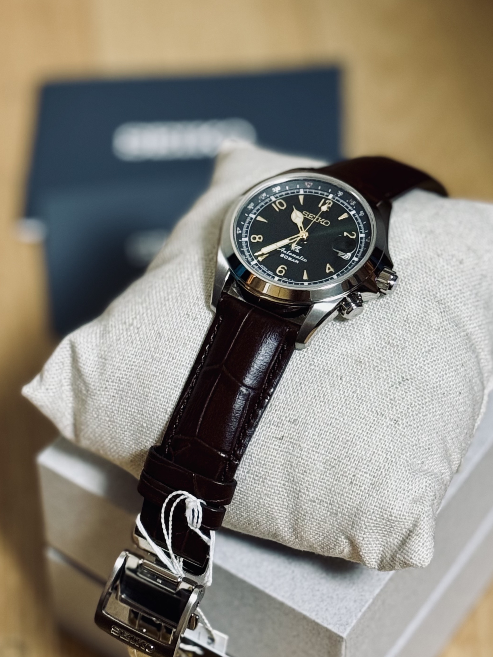 Seiko Prospex Alpinist SPB121J1/SBDC091 Brown Green 착용 스타일