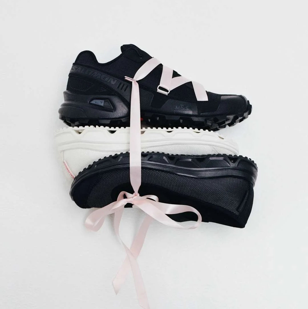 (W) MM6 Maison Margiela Anatomic Ballerinas Flat Dark Shadow Black, (W) MM6 Maison Margiela Anatomic Ballerinas Flat Black 착용 스타일 - 3