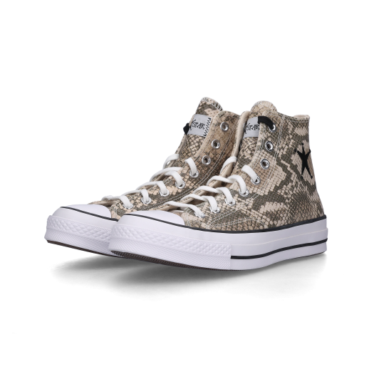 Converse x Stussy Chuck 70 High Leather Snakeskin