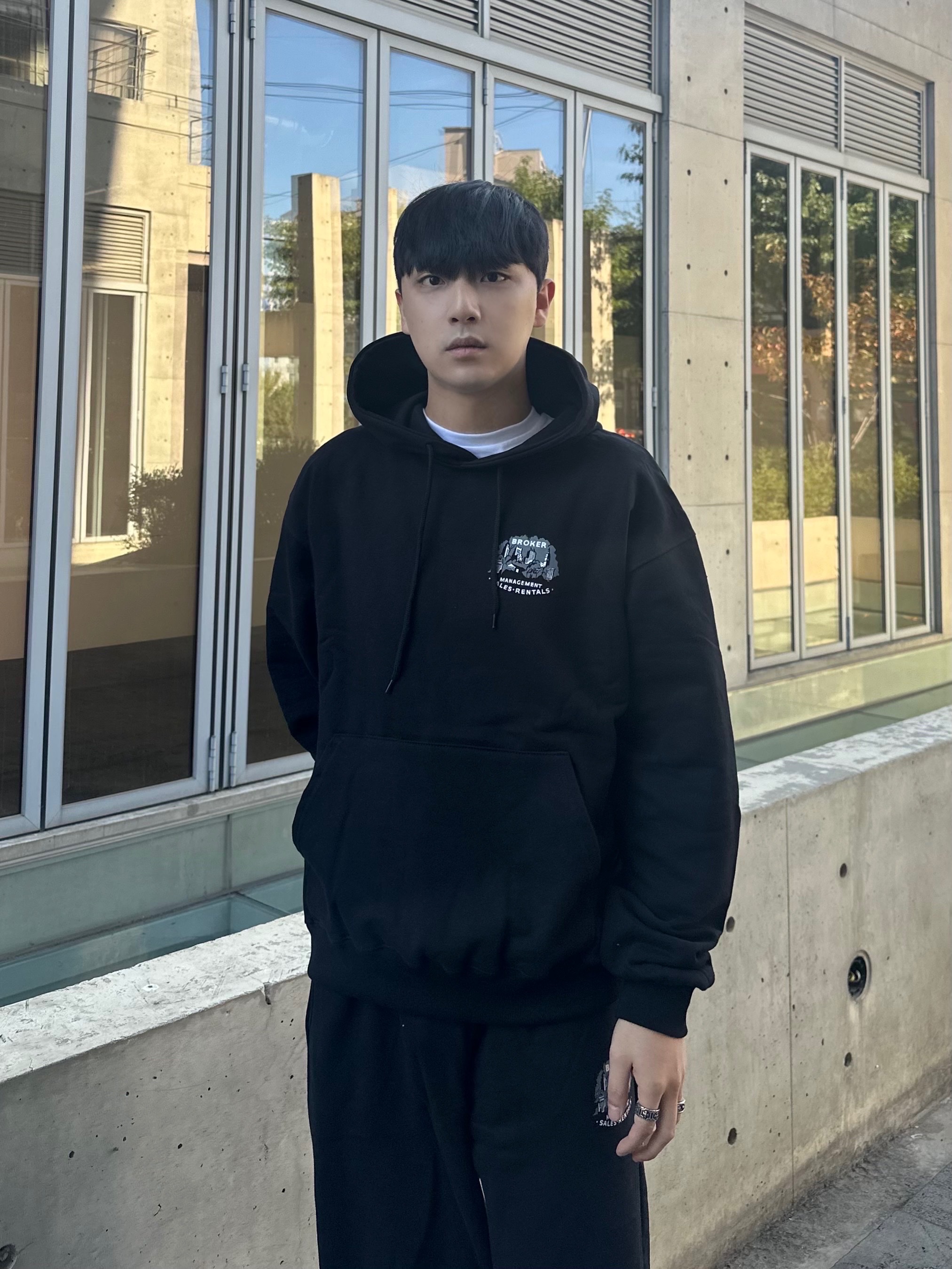 Nike x Sacai VaporWaffle Black White 착용 스타일 - 2