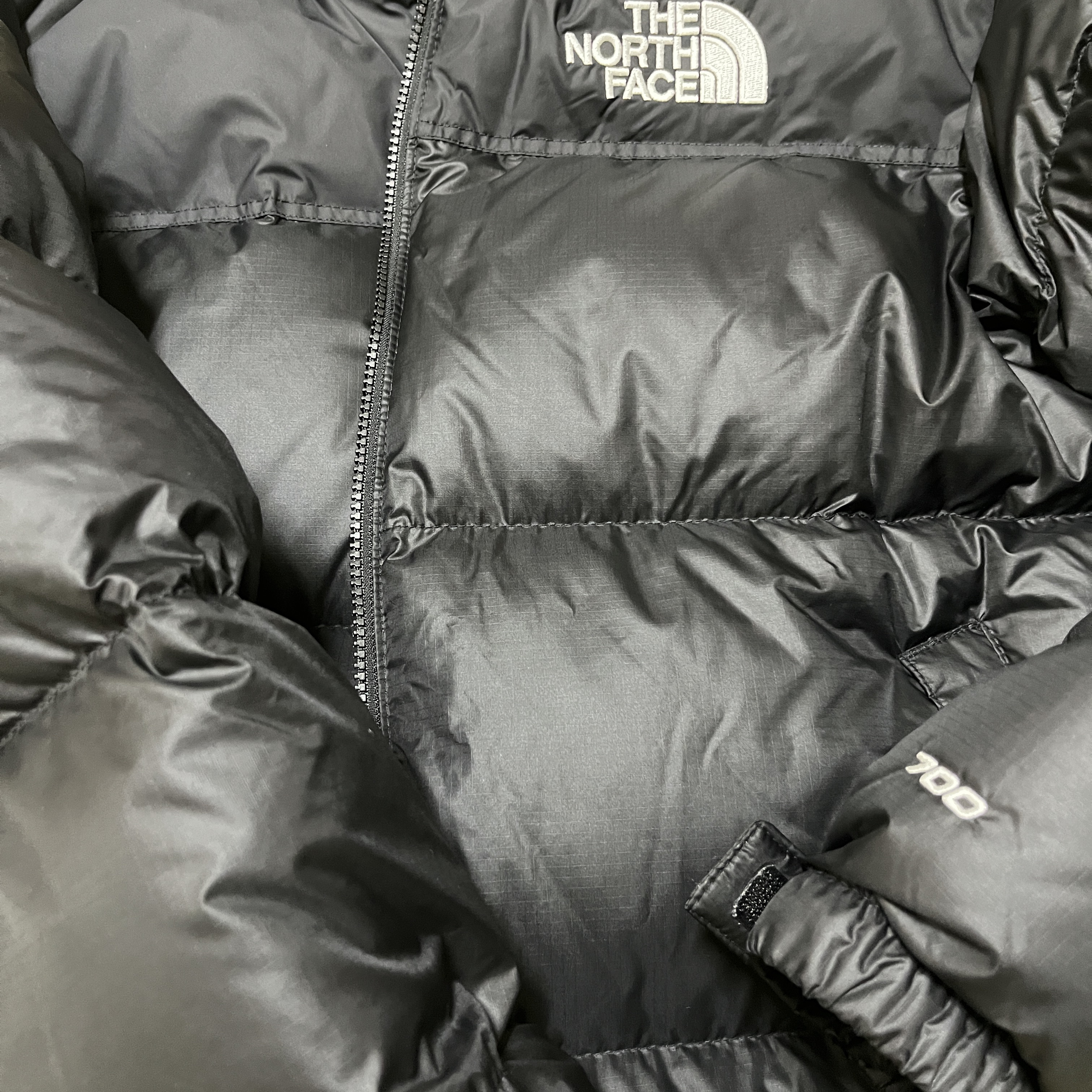 The North Face 1996 Retro Nuptse Down Jacket TNF Black 착용 스타일