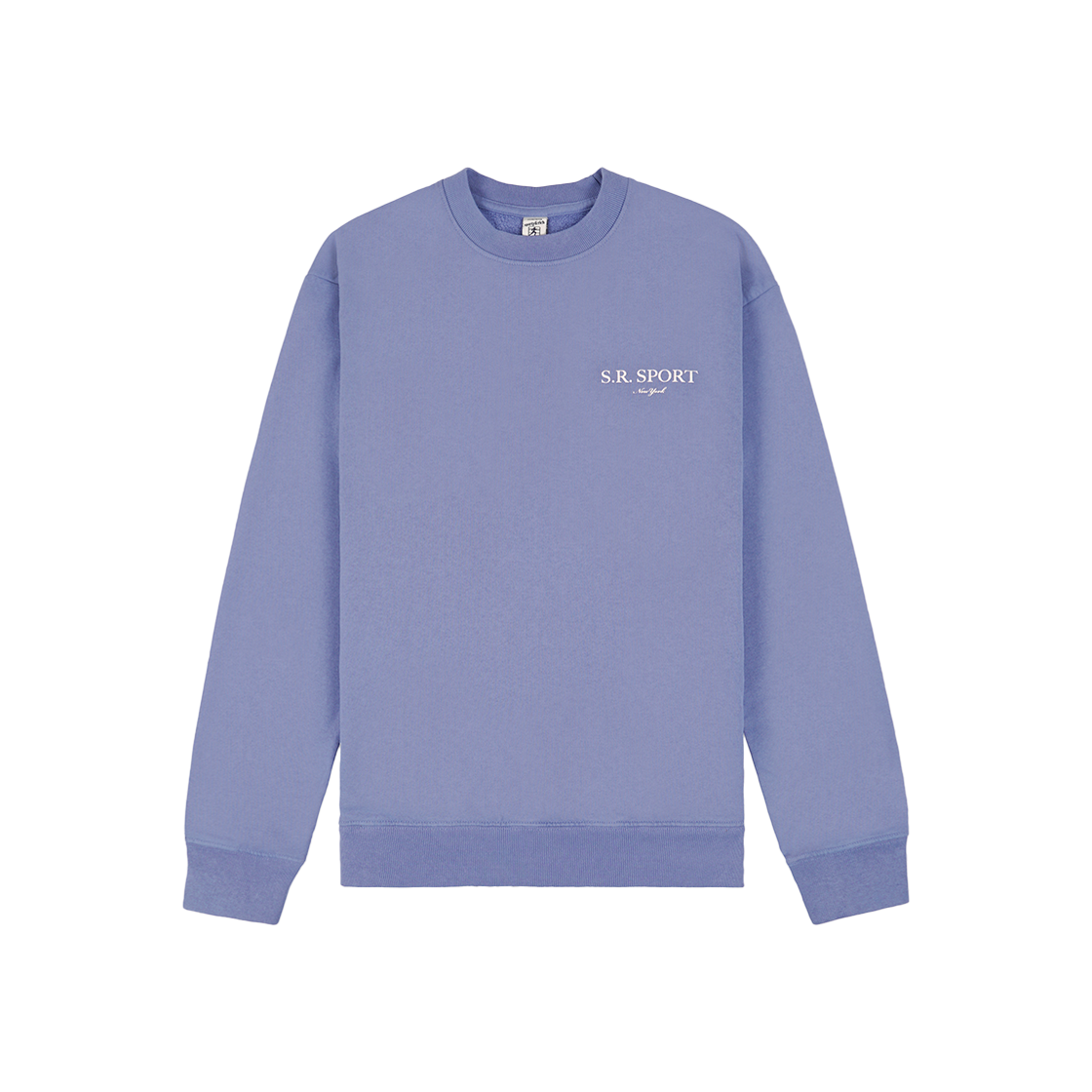 스포티 앤 리치 윔블던 크루넥 콜로니 블루 크림 - 24FW(Sporty & Rich Wimbledon Crewneck Colony Blue Cream - 24FW)