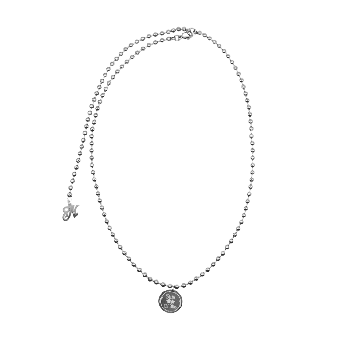 [韓国人気ジュエリー] nff bliss coin necklace-silver bliss coin necklace-silver - nff