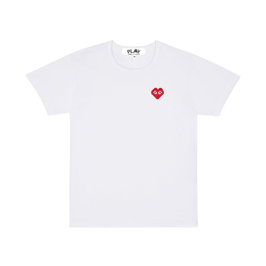 AZ-T321-051-3 (W) Play Comme des Garcons x Invader T-Shirt White