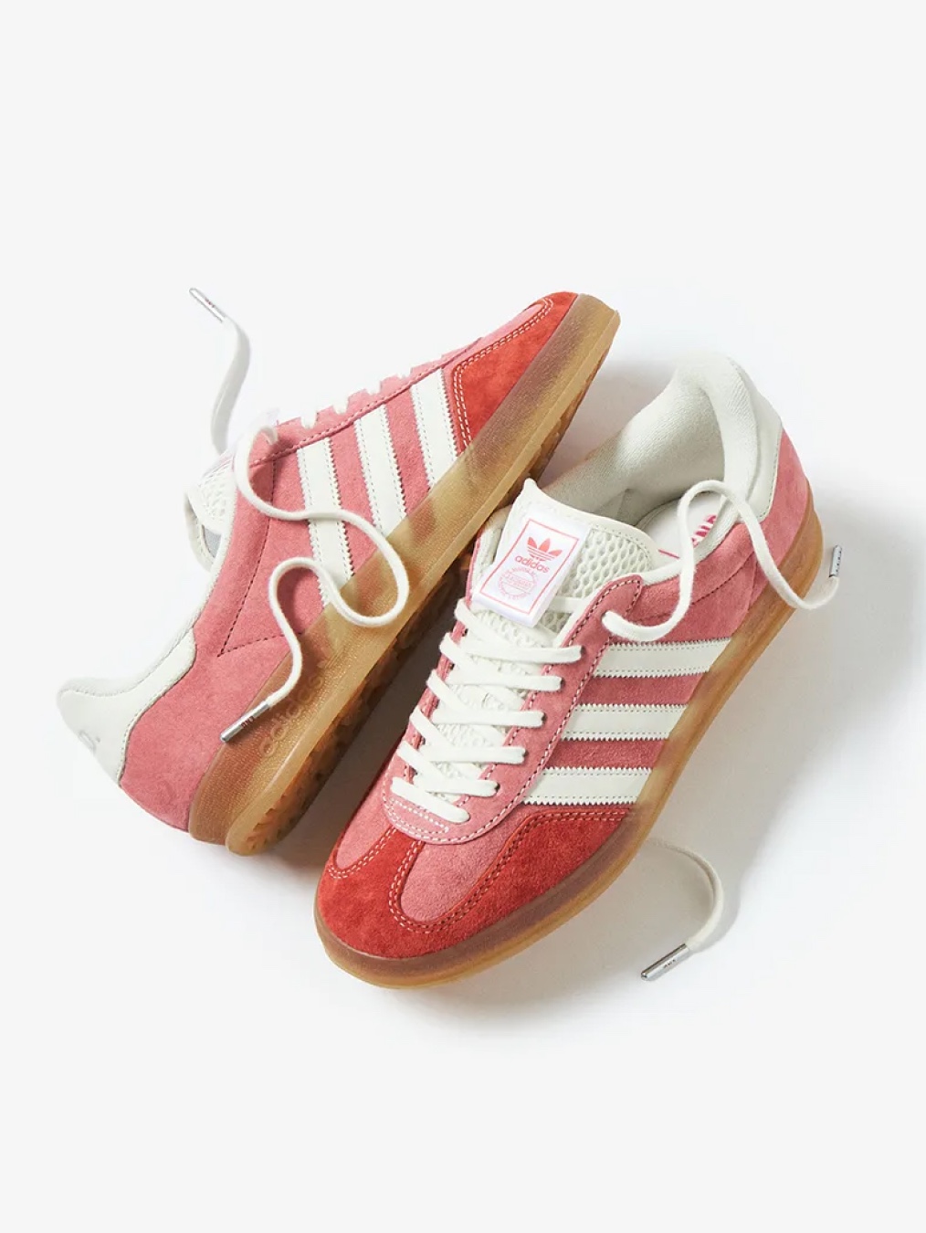 Adidas x END. Gazelle Indoor Laundromat, Adidas x END. SL 72 Laundromat 착용 스타일 - 3