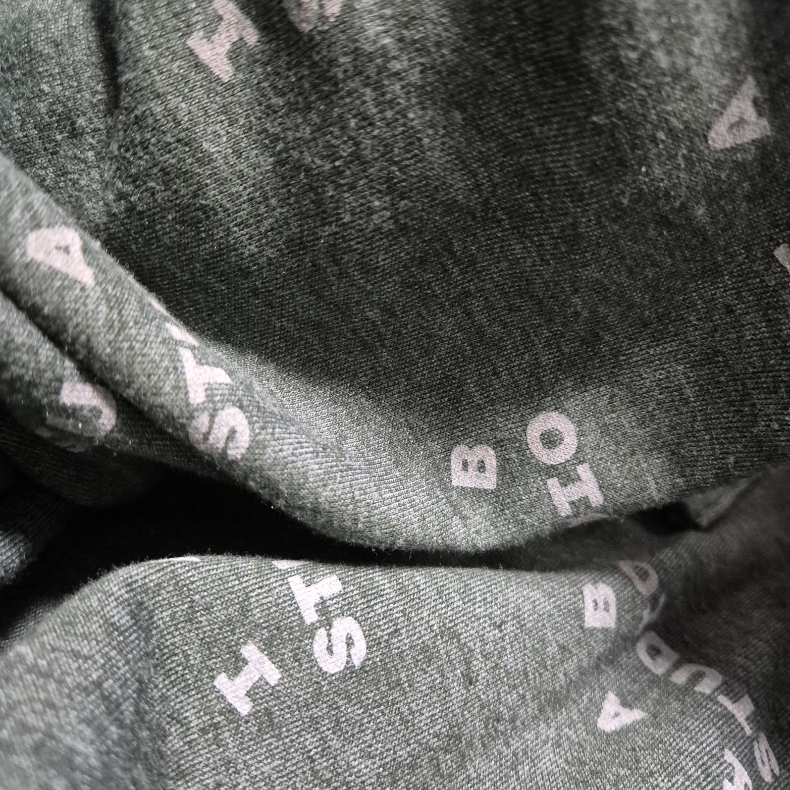 IAB Studio Pajama Set Deep Green 착용 스타일 - 2