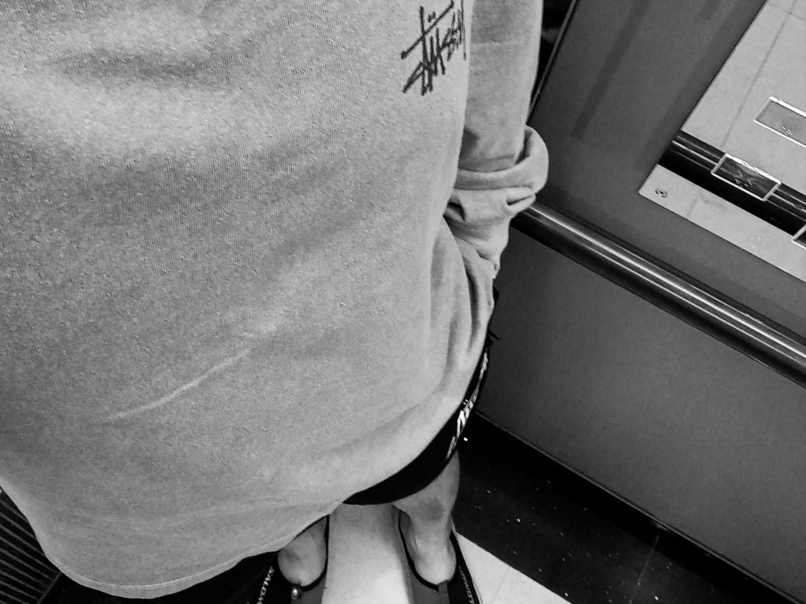 Nike x Stussy Shorts Black (FJ9167-010), Stussy Basic Stussy Pigment Dyed LS T-Shirt Grey 2022 ์ฐฉ์ฉ ์คํ์ผ - 3
